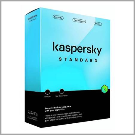 LICENCIA ANTIVIRUS KASPERSKY STANDARD (SERIAL DIGITAL)